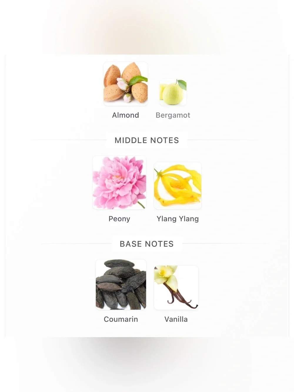 La Rive top notes